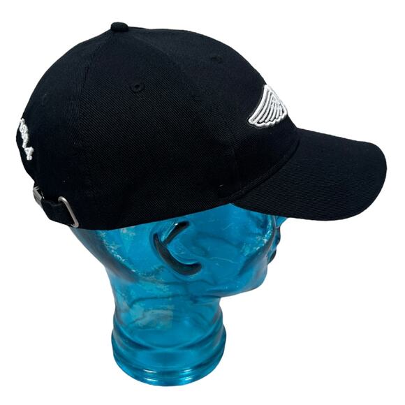 Breitling Strapback Hat Golf Sailing Cap Men's OS Black 100% Cotton OEM Genuine - Picture 5 of 9